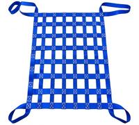 Heavy Duty Cargo Lifting Sling Net, 1-2 Tonne Webbing Load Net，1x1m (2.5x2.5m)