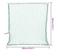 Heavy Duty Cargo Net Pickup Truck Bed Trailer Safety Mesh Container Load Cover