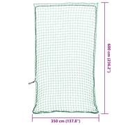 Heavy Duty Cargo Net Pickup Truck Bed Trailer Safety Mesh Container Load Cover