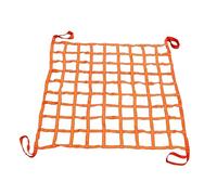 Heavy Duty Cargo Securing Net with Hooks & Straps, Versatile Lashing Net for Boxes, Pallets, and Pickup Truck Bed - Strong Load Safety Straps for Transport (1 X 1M/Mesh 10cm/Load 2t)