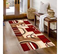 Heavy Duty Carpet Runners for Hallway, Non Slip Hallway Kitchen Runners Rugs for Tiles, Wood, Hard Floors- Washable Hall Runner mat Kitchen Rugs For Corridor, Stairs Entryway, Bathroom 110 x 280 cm