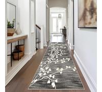 Heavy Duty Carpet Runners for Hallway Non Slip - Kitchen Runners Rugs Washable Hall Runner mat - Carpet Stair Runner Rugs Area Rug For Corridor, Stairs Entryway, Kitchen, Bathroom 110 x 280 cm