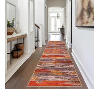 Heavy Duty Carpet Runners for Hallway Non Slip - Kitchen Runners Rugs Washable Hall Runner mat - Carpet Stair Runner Rugs Area Rug For Corridor, Stairs Entryway, Kitchen, Bathroom 110 x 280 cm