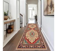 Heavy Duty Carpet Runners for Hallway Non Slip - Kitchen Runners Rugs Washable Hall Runner mat - Carpet Stair Runner Rugs Area Rug For Corridor, Stairs Entryway, Kitchen, Bathroom 110 x 280 cm
