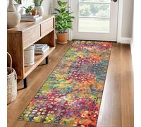 Heavy Duty Carpet Runners for Hallway- Non Slip Rubber Backed Hallway Kitchen Runners Rugs for Tiles,Wood, Hard Floors- Washable 40 x 250 cm Rugs For Corridor, Stairs Entryway, Kitchen, Bathroom