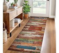 Heavy Duty Carpet Runners for Hallway- Non Slip Rubber Backed Hallway Kitchen Runners Rugs for Tiles,Wood, Hard Floors- Washable 40 x 250 cm Rugs For Corridor, Stairs Entryway, Kitchen, Bathroom