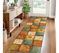 Heavy Duty Carpet Runners for Hallway- Non Slip Rubber Backed Hallway Kitchen Runners Rugs for Tiles,Wood, Hard Floors- Washable 60 x 350 cm Rugs For Corridor, Stairs Entryway, Kitchen, Bathroom