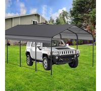 Heavy Duty Carport Canopy, Steel Frame for Wind and Rain Protection, Extra Large and Durable Outdoor Shelter