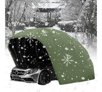 Heavy Duty Carport, Foldable Retractable Garage, Stainless Steel Mobile Car Tent, Outdoor Car Canopy for Auto, Large Size 5.9m x 2.5m x 2.45m