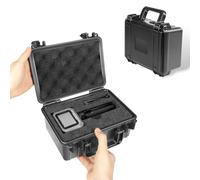 Heavy Duty Carrying Case Compatible with Garmin Xero C1 Pro Chronograph for Range Shooting, Waterproof Storage Hard Shell Organizer with Custom Foam, Accessory Pocket, Lockable (Black)