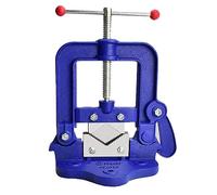 Heavy Duty Cast Iron Pipe Vise for Fixing Pipes, Forged Bench Yoke, Clamping Range 10-70mm, Suitable for Plumbers and Mechanics