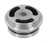 Heavy Duty Cast Iron Valve Group Compatible With 105 Type 7.5kw Air Compressor Intake And Exhaust Valve Assembly Precise Fitment High Toughness Material Workshop Tool Spare(Intake Valve)