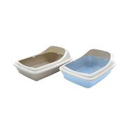 HEAVY DUTY CAT LITTER TRAY WITH EXTRA HIGH RIM