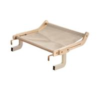 Heavy Duty Cat Window Perch, Space-Saving Cat Perch Seat for Indoor Use, Perfect for Window Sills and Bedside, Comfortable Cat Bed for Cats to Lounge and Enjoy the View