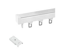 Heavy-Duty Ceiling Curtain Track System 1/2/4/6m Aluminum Sliding Bar for Camper & Home Use Versatile Ceiling Rail for Smooth Curtain Movement