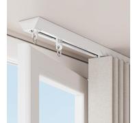 Heavy Duty Ceiling Curtain Track System18ft Hospital & RV Shower Curtain Rails Room Divider Durable Curtain Tracks for Privacy & Space Management