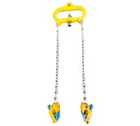 Heavy Duty Chain Hoist - 0.5 to 1 Ton Capacity for Barrel Lifting - Plastic Bucket Clamp for Oil Drum Handling - Ideal for Industrial Use
