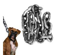 Heavy Duty Chain Leashes For Large Dogs - Waterproof Dog | Shock Absorbing Puppy Harness | 2m/6.56 Feet Long Dog Training, Ideal For Outdoor Activities, Perfect For Training And Walking La