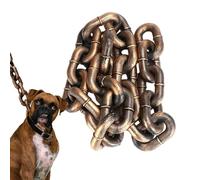 Heavy Duty Chain Leashes For Large Dogs - Waterproof Dog | Shock Absorbing Puppy Harness | 2m/6.56 Feet Long Dog Training, Ideal For Outdoor Activities, Perfect For Training And Walking La