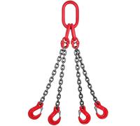 Heavy-Duty Chain Lifting Clips-1-2 Ton Capacity, Durable Low Carbon Alloy & Four-Jaw Manganese Steel, One-Piece Design for Lifting & Transporting,2T/4400LB