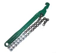 Heavy Duty Chain Wrench 313mm for Stuck Nuts(8 Inch) | Ergonomic design, for maximum leverage, loosens tight parts, fits toolbox, professional mechanic tool
