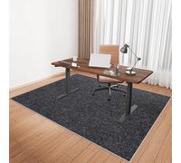Heavy Duty Chair Mat Office Chair Mat for Hard Floor, Hardwood Floor Mat Protector Anti-slip, Computer Floor Mat, Large Hard Floor Protector Mat for Rolling Chair for Parquet, Laminate 200 x 250 cm