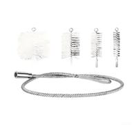 Heavy Duty Chimney Sweep Brush Kit Featuring 0.3mm Wire Bristles Designed For Effective Furnace Flue Cleaning And Creosote Removal With Multiple Size Combinations For Versatile Use(D)