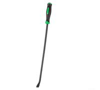 Heavy Duty Chrome Vanadium Steel Crowbar Straight Flat Head Pry Bar High Toughness Lever Tool for Tire Removal Construction Woodworking Auto Repair(24-inch)