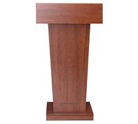 Heavy Duty Church Podiums - Compact Lectern with Storage Perfect for Events & Receptions Ideal for Hotels Celebrations & Meetings (Color1)