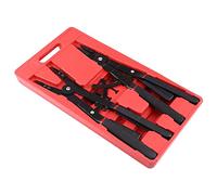 Heavy Duty Circlip Pliers, 16inch Universal Circlip Snap Pliers Tool Set Retaining Pliers with Replacement Tips, Large Circlip Pliers Spreader Pliers for Automotive, Mowers