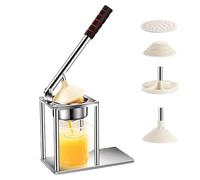 Heavy Duty Citrus Press Tool - Manual Squeeze Device, Commercial Grade Orange Extractor | Rugged Fruit Juice Maker Equipment, Ergonomic Hand Crank Nutrition Tools, Ideal for Countertop Kitchen