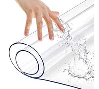 Heavy Duty Clear Plastic Carpet Protector Mat for Hardwood Floors & Office Chairs 1.5mm Thick NonSlip Durable AntiScratch Easy to Clean Ultimate Floor Protection Solution