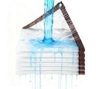 Heavy Duty Clear Tarp 4x4 ftWaterproof Transparent Tarpaulin with Grommets, Tear Resistant, Ideal for Patio, Porch, Chicken Coops & Outdoor Use