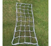 Heavy Duty Climbing Net for & Adults - Safety Outdoor Cargo Net, Durable Polyester Treehouse Rope Ladder, Hand-Woven Climbing Frame, 100x200cm