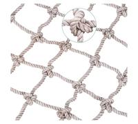 Heavy Duty Climbing Net Rope Ladder - 12mm Thick Safety Net for Playground, Cargo Webbing, Rock Swing Sets - Durable Outdoor Protective Net (3.3FT x 13.1FT)