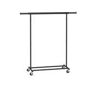 Heavy Duty Clothes Rack, Black / (92-132)W cm