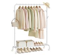 Heavy Duty Clothes Rack, Cloud White / 103.5 cm