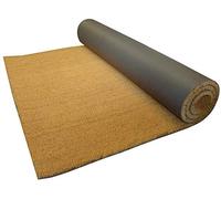Heavy Duty Coir Entrance Matting - Indoor/Outdoor - 1m or 2m Width - Cut To Size - Heavy Duty Tough Fibres - Hallway, Foyer, Lobby,Reception, Door Mat, Roll (2 metre, 3 metre)
