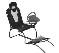 Heavy-Duty Collapsible Racing Wheel Stand & Simulator Cockpit for Xbox 360
