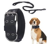Heavy Duty Collar For Large Dogs - Adjustable Nylon Pet Traction Accessories With | Nylon Collar For Large Dogs - For Camping Training Obedience Walking E