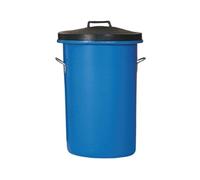 Heavy Duty Coloured Dustbin 85 Litre Blue 311963