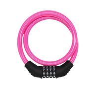 Heavy Duty Combination Bike Lock - Numeric Code Cable Chain, Anti-Theft Safety Design | Secure Bicycle Gear with Steel Loop for Urban Mountain Riding Teens Adults Youth Road Rack Skateboard Handlebar