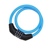 Heavy Duty Combination Bike Lock - Numeric Code Cable Chain, Anti-Theft Safety Design | Secure Bicycle Gear with Steel Loop for Urban Mountain Riding Teens Adults Youth Road Rack Skateboard Handlebar