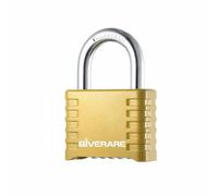 Heavy Duty Combination Padlock 4-Digit, Large Outdoor Lock Metal, Alloy Locks with Hardened Steel Shackle, High Security Weatherproof Padlocks for Gym, School, Locker, Fence, Gate, Hasp, Case-Yellow