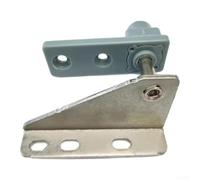 Heavy Duty Commercial Fridge Hinge with Auto Close Mechanism - Replacement Part for Integrated Freezer Doors 5kg Load Metal(Bottom Right + Hinge)
