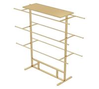 Heavy Duty Commercial Garment Rack, Adjustable Clothing Stand for Boutique & Retail Display, Ideal for Store Showcases & Fashion Exhibits