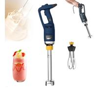 Heavy Duty Commercial Hand Blender with Variable Speed and Locking Button for Smoothies, Soups, and Creams