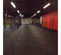 Heavy Duty Commercial Quality 18mm Smooth Top Rubber Gym Mat