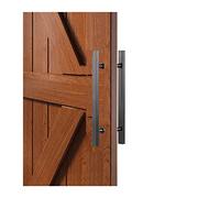 Heavy Duty Commercial Sliding Glass Barn Door Handle Pull, H-molding Contemporary Interior Exterior Door Pull Push Handles, 20/23/32/47/59inch Long, Back-to-Back Mount (B