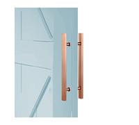 Heavy Duty Commercial Sliding Glass Barn Door Handle Pull, H-molding Contemporary Interior Exterior Door Pull Push Handles, 20/23/32/47/59inch Long, Back-to-Back Mount (B